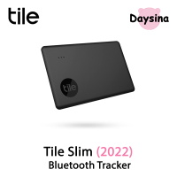 Tile Slim (2022) Thin Bluetooth Tracker, Wallet Finder and Item Locator for Wallet, Luggage Tags and More; Up to 250 ft. Range. Water-Resistant. Phone Finder. iOS and Android Compatible [ อุปกรณ์ติดตาม แทรคเกอร์ ] - Daysina