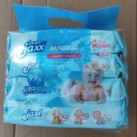 PU ผ้าเช็ดทำความสะอาด  Jaxx mineral water wipes  สำหรับเด็ก ทิชชู่เปียก กระดาษทิชชู่เปียก กระดาษเปียก