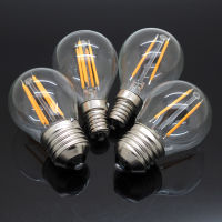 Lampada E27 LED Filament Light Dimmable Glass Blub Lamps 220V LED Edisonโคมระย้าE14 G45 240VหลอดไฟLedวินเทจ 4W 8W 12W-ju544982