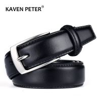 Classic Leather Belt For Men Luxury Business Male Cowhide Leather Belts 3.0 CM Casual Pin Buckle Belt For Men Dropshipping Belts