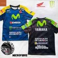 46 Jersey Motor Monster YAMAHA HONDA JERSI MOTOR GP BU MICROFI t-shirt| Jersey Short Sleeve | DEWASA LENGAN PENDEK