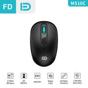 Chuột Không Dây FD M510c Nhấp Chuột Im Lặng Tắt Tiếng Bao Gồm AA Chuột Máy