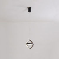 Nordic Simple Led Pendant Lights Kitchen Round Hanging Lights for Dining Room Hoom Bedside Aisle Square Pendant Lamp Dining Room