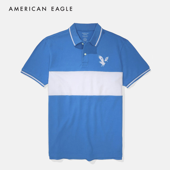 american-eagle-colorblock-pique-polo-shirt-เสื้อโปโล-ผู้ชาย-nmpo-017-3083-499