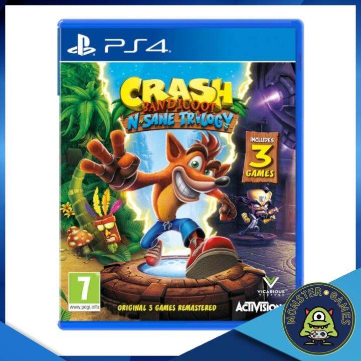 crash-bandicoot-n-sane-trilogy-ps4-แผ่นแท้มือ1-crash-3-in-1-ps4-ps4-games-ps4-game-เกมส์-ps-4-แผ่นเกมส์ps4-crash-bandicoot-ps4-crash-ps4