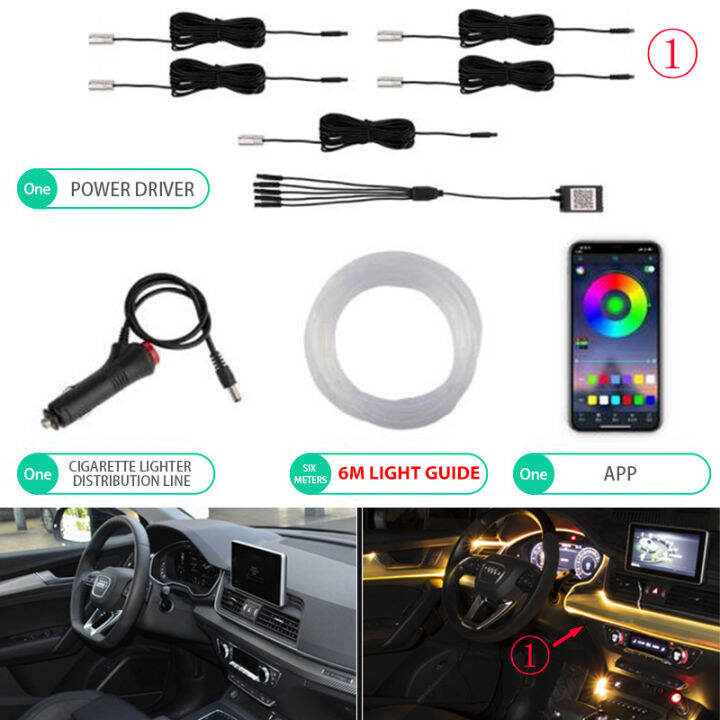 nlpearl-led-car-interior-decorative-light-strip-rgb-flexible-el-wire-by-app-control-automobile-atmosphere-lamp-neon-light-strip