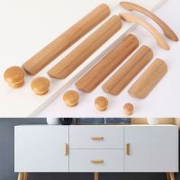 ❀۞❈ Modern Beech Handle Of Cupboard And Cabinet Pull Knob Wardrobe Drawer Kitchen Smooth Solid Texture Door Closet Furniture Handle