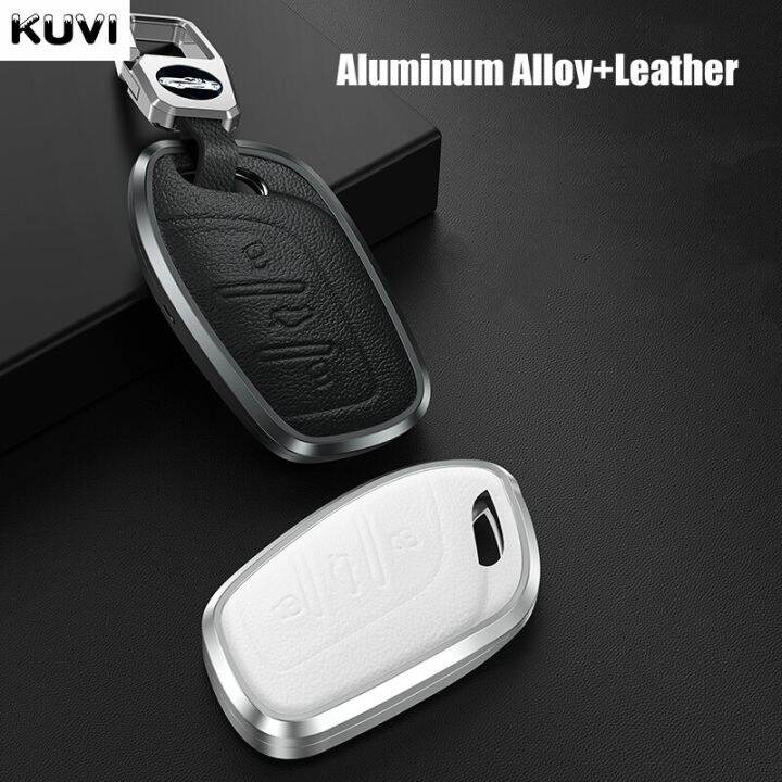 metal-leather-car-remote-key-cover-case-shell-fob-for-mg4-mg5-mg6-mg-zs-ev-hs-ehs-zx-gt-roewe-rx3-rx8-erx5-rx5-i6-i5-accessories