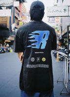 THE NEW RDY Letter R Blue Fire T-Shirt 044