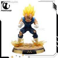 Aolzbiip49h 28ซม.Dragon ZอะนิเมะตัวเลขMajin Vegetaรูปทำลายตัวเองพร้อมฐานFigurine PVCรูปปั้นของเล่นตกแต่งของขวัญ