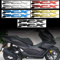 สติกเกอร์ PCX เจลเรซิน3มิติสติกเกอร์สัญลักษณ์รถจักรยานยนต์ฮอนด้ามอเตอร์ครอสสำหรับฮอนดาพีซีเอ็กซ์125 150 Pcx125 Pcx150 2015 2018