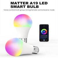 ดูเพลย์?คลังสินค้าพร้อม?E27ไวไฟหลอดไฟ Smart LED การเชื่อมต่อโดยตรงไวไฟไฟอัจฉริยะ RGB CW ควบคุมแอพนำสมัยสนับสนุนชุดบ้าน Siri 9W 800LM หลอดไฟ LED สมาร์ทโฮม Sep.