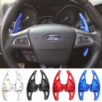 สำหรับ Ford Focus Kuga 2016-2019 Titanium Bronco Fiesta ST พวงมาลัยรถ Paddle Shifter Extension DSG สติกเกอร์จัดแต่งทรงผม