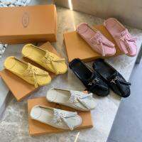 2023 new Tudousi shoes latest tassel metal half slippers