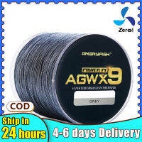 Zerool Angryfish Agwx9ตกปลาแบบถัก500เมตรสายที่แข็งแรงมากตกปลาทนทานต่อการฉีกขาดระยะการหล่อที่ดีเยี่ยมสำหรับผู้ที่ชื่นชอบการตกปลา