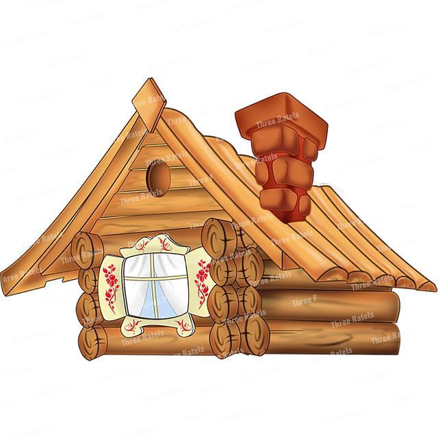 lz-three-ratels-cp22-fairy-tale-style-cartoon-cabin-mushroom-house-childrens-place-decoration-sticker-self-adhesive