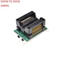 HVJ-Soic28 Soic 28 Sop28 To Dip28 Programmer Adapter Socket Body Width 7.5mm 300mil Ic Socket Converter Test Chip