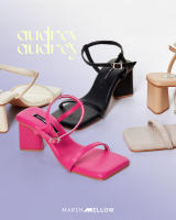 AUDREY HEELS รองเท้าส้นสูง3นิ้ว ทรงเหลี่ยมสไตล์มินิมอล