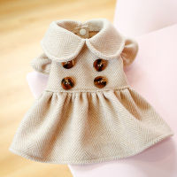 2021 New Winter Dog Dress Cat Clothes Doggie Puppy Apparel Girl Dog Clothing Dresses Pomeranian Yorkies maltese Poodle Dachshund