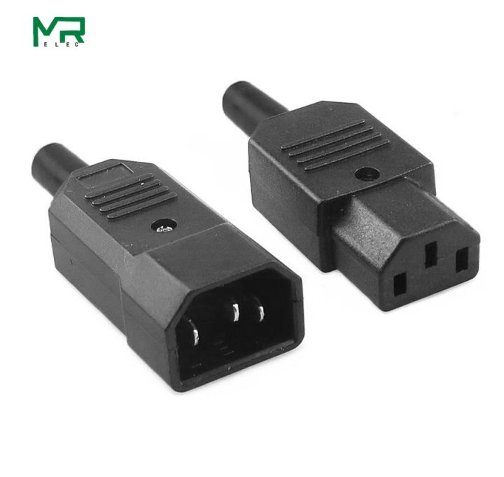 iec-10a-250v-straight-cable-plug-connector-rewireable-c13-c14-plug-rewirable-power-connector-3-pin-ac-socket