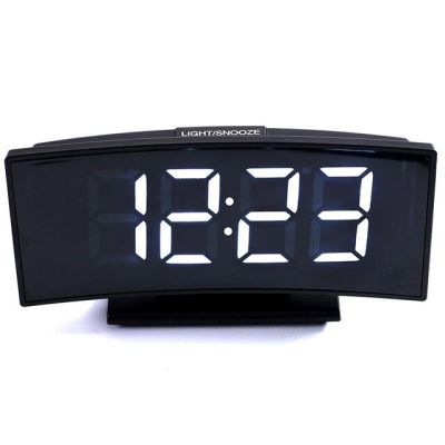 นาฬิกานาฬิกาปลุกอิเล็กทรอนิกส์จอแสดงนาฬิกาอุณหภูมิปลุกแบบตัวเลขขนาดใหญ่ Led เดสเพอร์ทาดอร์