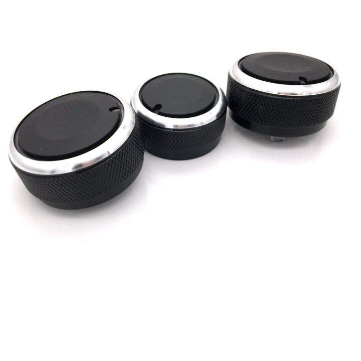 3 pcs/set Car AC Button Air Conditioning Button Heat Switch Button For