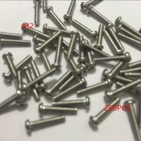 200PCS Stainless steel hex socket screws Round head bolts mushroom head bolt M2*3/4/5/6/8/10/12/14/16/18/20 mm Nails Screws  Fasteners