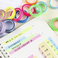5 Roll Color Transparent Posted It Sticky Note Pads Notepads Posits Papeleria Journal School Stationery Office Supplies