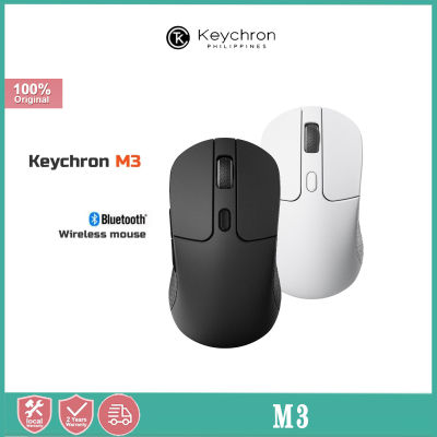 Keychron M3 Wireless Mouse Medium Big Hands Wired Bluetooth the third mock examination RGB Mouse