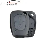 Qwmend 2ปุ่มกุญแจรถอัจฉริยะ Fob กล่องสำหรับเรนอลท์ Opel Vauxhall Nissan Vivaro Traffic 2005-2009กรอบกุญแจรีโมต