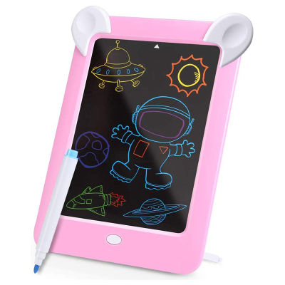 LCD Writing Tablet, Kids 3D LED Luminous Magic Drawing Pad, LCD Handwriting Drawing Doodle Board