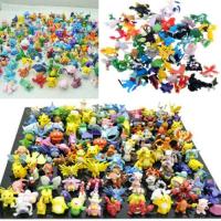 HOT!!!✈ pdh711 Pokemon Mini Action Figures 24pc/Set Kids Pockit Monster Toys Gifts Presents