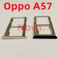 Metal SIM Card Tray For Oppo A57 (2016 ) Simtray Holder Cover Mobile Phone Part