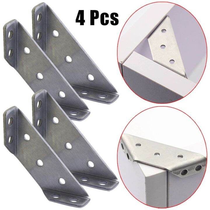 Triangular Reinforcement Stainless Steel Corner Brackets for Furniture