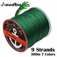 Jioudao X9 300M สายปลาถัก9เส้น,หลายสีหลายเส้นเกลียวลวดถัก PE แข็งแรง20 45 60 85 110 150 200LB