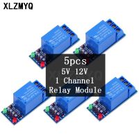 5pcs 1 Channel Relay Module  with Optocoupler Shield Board DC 5V 12V Relay Control Low level trigger Relays Module for Arduino Electrical Circuitry Pa