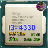 ซีพียู CPU Intel Core i3-4330 2คอ 4เทรด 54W LGA 1150 ฟรีซิลิโคน1ซอง i3 4330