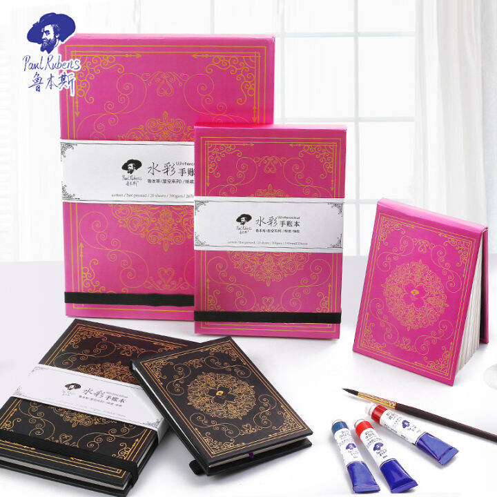 100 Cotton Folding Watercolor Sketchbook 300gm2 Water Color Drawing