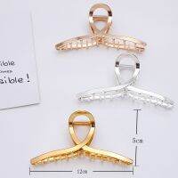 【CC】 5 120x50mm Gold Plated Hairpin Fashionable Female At The Back Of Clip