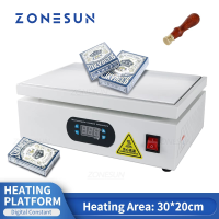 ZONESUN เครื่องห่อกระดาษแก้ว,เครื่องบรรจุภัณฑ์ปิดผนึกฟิล์ม PVC เครื่องสำอางค์กล่องโป๊กเกอร์สำหรับบรรจุน้ำหอม