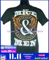 เสื้อวง OF MICE &amp; MEN เสื้อยืดวงดนตรีร็อค เมทัล เสื้อร็อค  MAM1402 ส่งจากไทย