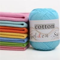 1/Roll Soft Baby Cotton Yarn Wool Blended Hand for Knitting Crochet Sweater Sewing