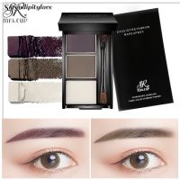 [L.W.FHOT] มัลติฟังก์ชัน▪☁[24Hs การจัดส่ง] Eyebrow Enhancer 3สีกันน้ำ Natural Eyebrow Palette แปรงยาวนาน Makeup Enhancer