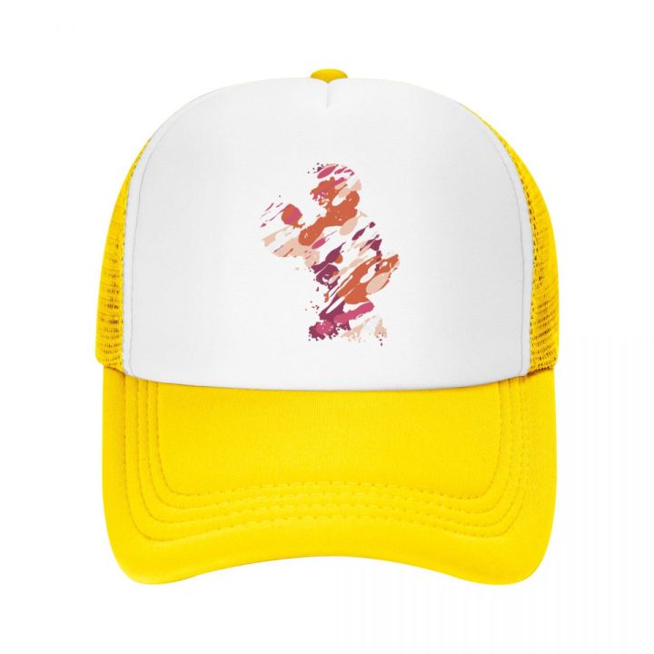 2022-summer-baseball-cap-mickey-breathable-mesh-sun-hats-hip-hop-hat-adjustable-cotton-trucker-caps-for-women-men