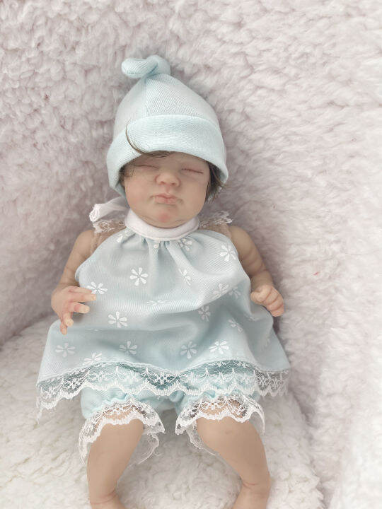 clothes-set-b-for-mini-reborn-kit-9-inches-reborn-baby-vinyl-doll-kit-doll-accessories