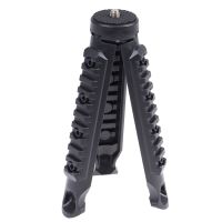 ✁◐ 1Pc Mini LED Light Pocket Keychain Flashlight Tripod COB USB Rechargeable Portable Key Light Stand Camping Outdoor Supplies