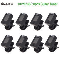 +10-50pcs Guitar Tuner JOYO JT-01 Mini Digital LCD Clip-on Tuner for Chromatic Guitar Bass Violl In Reading CD no batteryhot