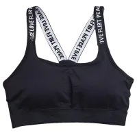 Sports bra sweat fast drying antibacterial deodorant yogaware fitness ladies white