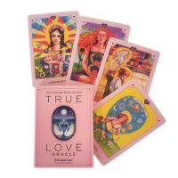 True Love Oracle Card เต็มรูปแบบการทำนายโชคชะตาภาษาอังกฤษดาดฟ้าไพ่ทาโรต์ความบันเทิงในงานปาร์ตี้ไพ่ทาโรต์หมอดูเกมกระดานอย่างหรูหรา