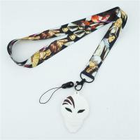 Anime BLEACH Kurosaki ichigo Neck Lanyard Charms Chain ID Badge Holder fabric Lariat Keychains